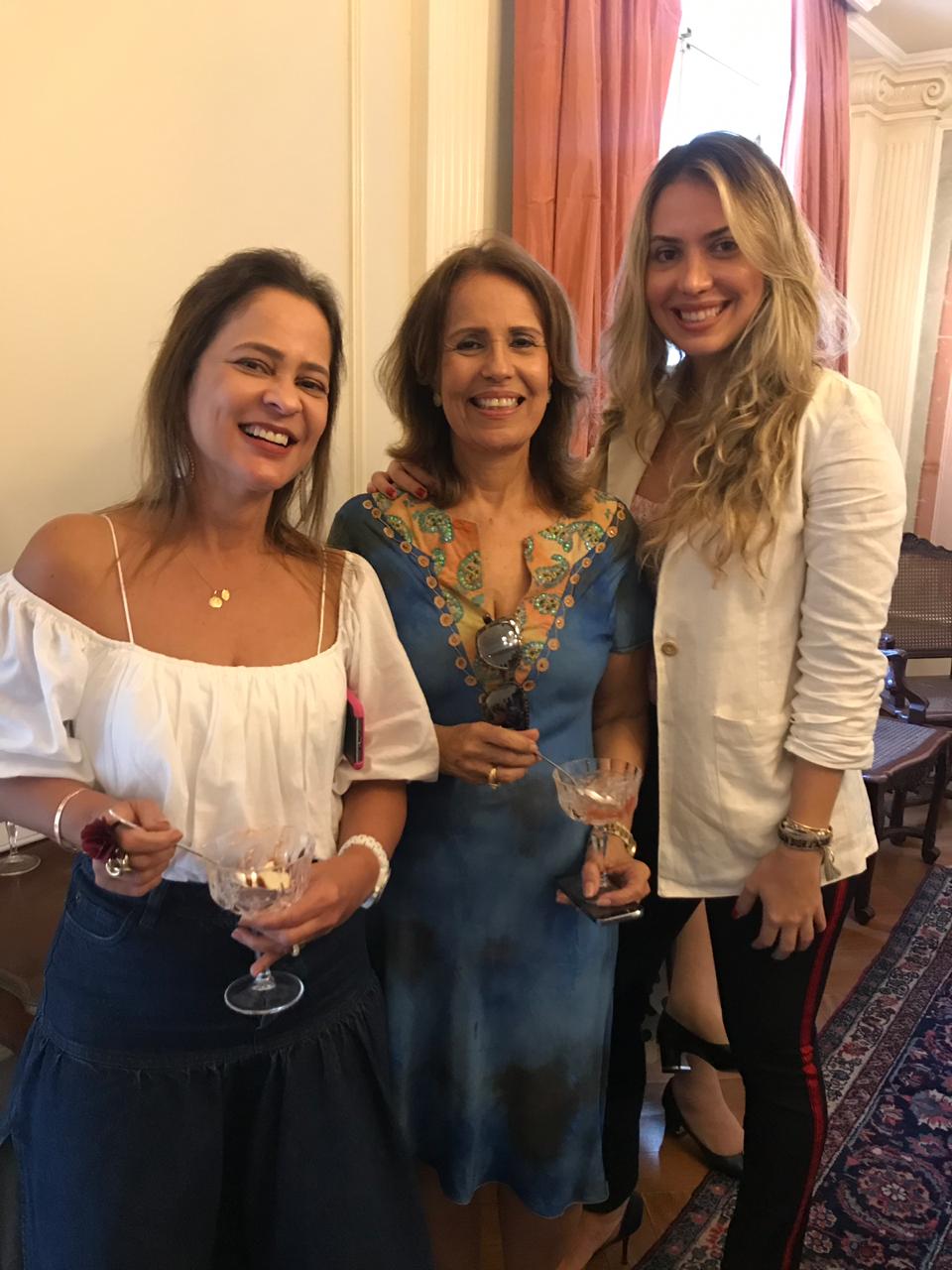 Ana Lúcia Evangelista, Cristina Lobo e Ana Luisa Alvim  